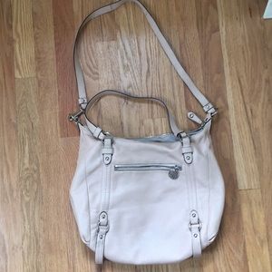 Pink Leather Coach Tote/Purse